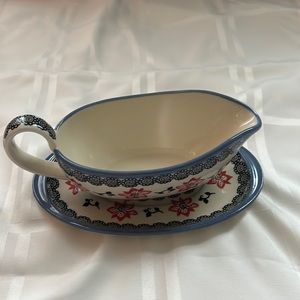 Polish Pottery Gravy Boat